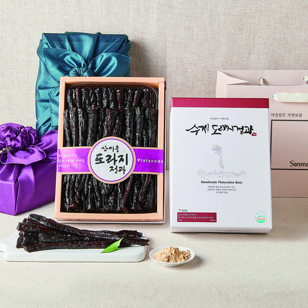 서민갑부 도라지청년 도라지정과 500g (1개)