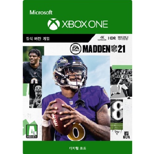 매든 NFL 21 XBOX ONE 다운로드코드_이미지