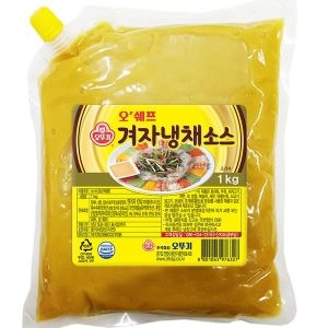 오쉐프 겨자냉채소스 1kg (1개)_이미지
