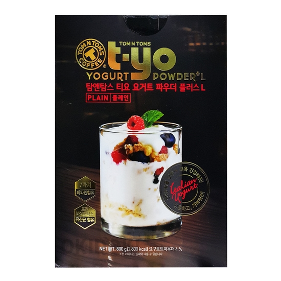 탐앤탐스 티요 요거트 파우더 플러스 L 800g (2개)_이미지