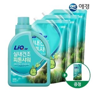 리큐 실내건조 피톤샤워 드럼용 2.7L + 리필 2.1L (본품1개+리필3개)_이미지