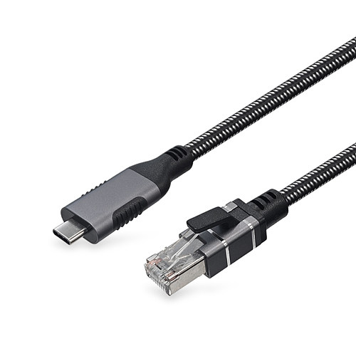 라인업시스템 LANSTAR LS-UCLAN Type C to RJ45 랜케이블 (5m)_이미지
