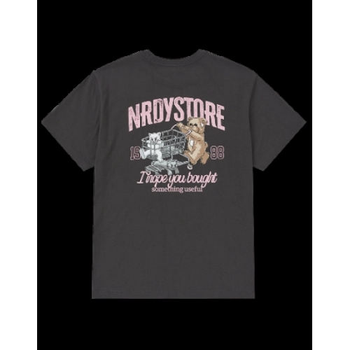 ����Ƽ�� �ε� �׵� ����� ���� Ƽ���� PNEU25ST21 NEDDY RE S S T-SHIRT