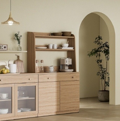 한샘 모디 주방수납 수납형 카페장 선반형 100cm