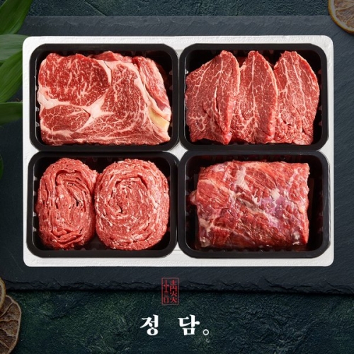 SSG정담 1+등급 농협영주한우 구이혼합8호 1.2kg (1개)_이미지