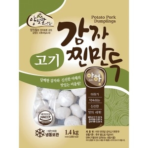 아하식품 감자김치찐만두 아하 1.4KX9 전자렌지만두 매점만두 냉동만두