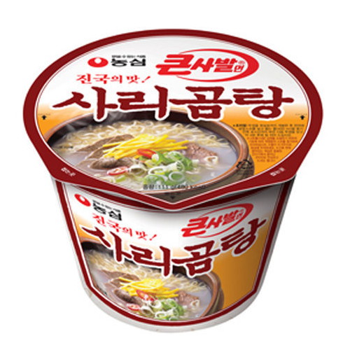 농심 사리곰탕 큰사발면 111g (1개)