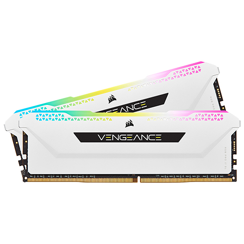 CORSAIR DDR4-3200 CL16 VENGEANCE RGB PRO SL WHITE 패키지 (16GB(8Gx2))_이미지