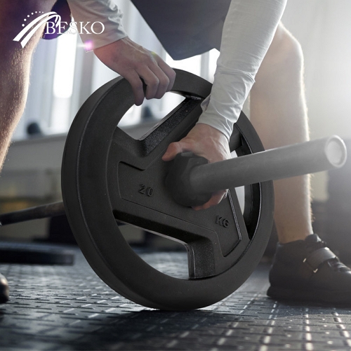 베스코 3홀 블랙 중량 원판