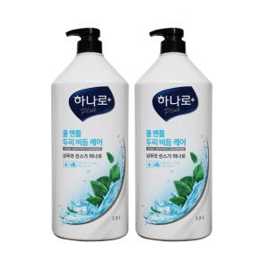 하나로 플러스 쿨 멘톨 비듬 케어 샴푸 1.5L (2개)_이미지