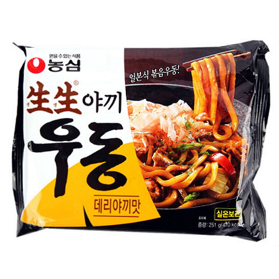 농심 생생야끼우동 데리야끼맛 251g이미지입니다. 누르면 해당 게시물로 새창이동합니다.