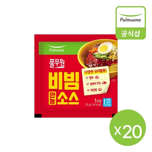 풀무원 만능 비빔 소스 75g (20개)_이미지