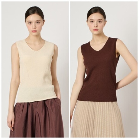 BCBG Emily 홀가 Sleeveless 니트 B4M5K326_이미지