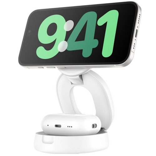 벨킨 부스트차지 Qi2 15W 2in1 컨버터블 마그네틱 무선충전기 WIZ035kr