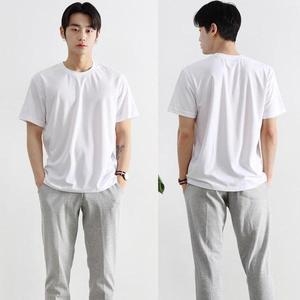 리더스 남자 쿨론소재 무더위 반팔라운드티셔츠 S5682650_이미지