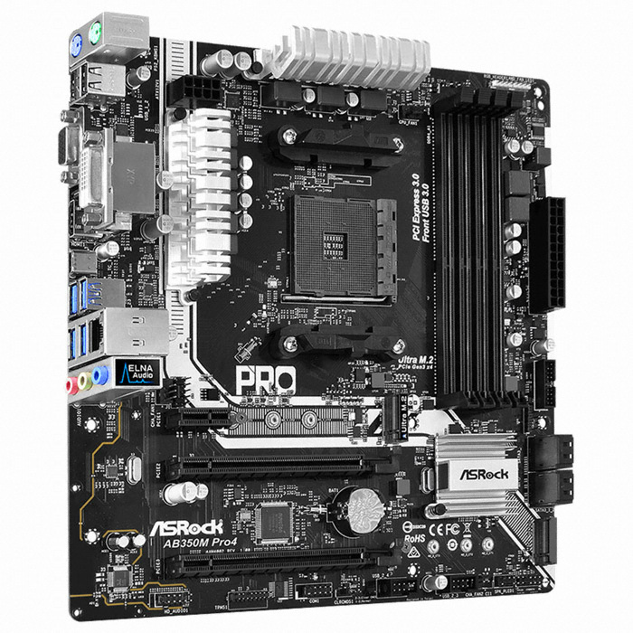 ASRock AB350M PRO4 디앤디컴 (벌크)_이미지