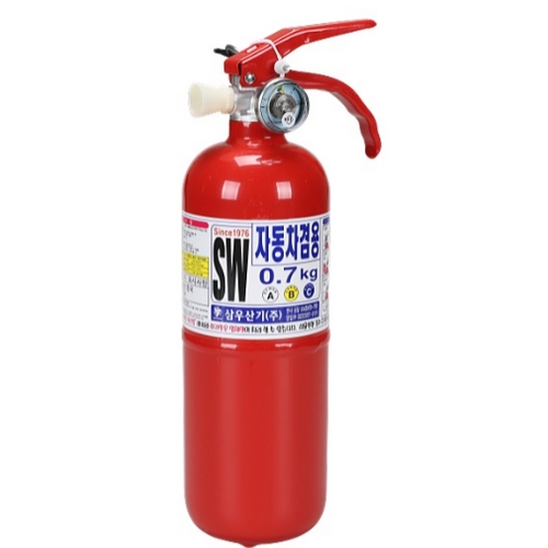 삼우산기 자동차겸용 소화기 700g이미지입니다. 누르면 해당 게시물로 새창이동합니다.