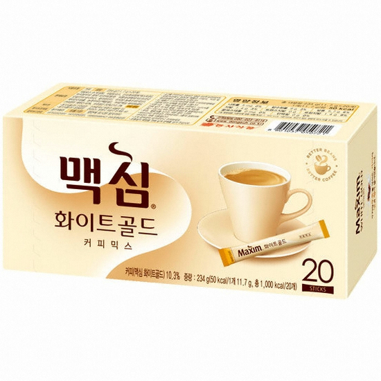 동서식품 맥심 화이트골드 믹스 스틱 20개입 [1개]
