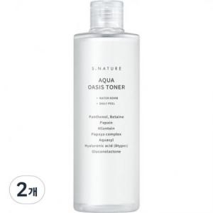 에스네이처 아쿠아 오아시스 토너 300ml (2개)_이미지