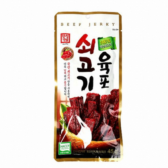 한성기업 쇠고기육포 45g (3개)_이미지