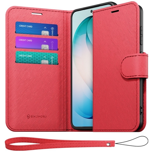 신지모루 갤럭시S26 레더포켓 다이어리 케이스