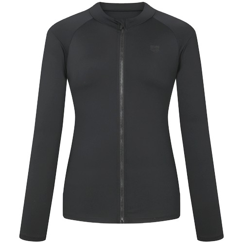 아레나 데일리 레저 짚업 래쉬가드 A3BL1PQ07 BLK