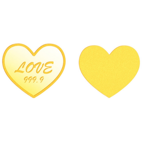 삼성금거래소 자물쇠 하트 골드바 1g_이미지