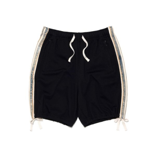 사이드 데님 라인 트랙 쇼츠 블랙 218518 0m