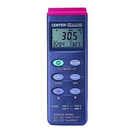 데이터 로거 온도계 CENTER-305
