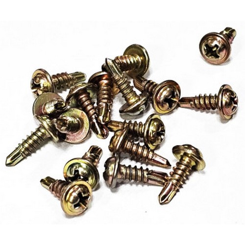 명보 황색 와샤머리 직결피스 8x13mm (500개)