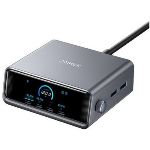 250W 6포트 GaN 충전기 A2345 해외구매