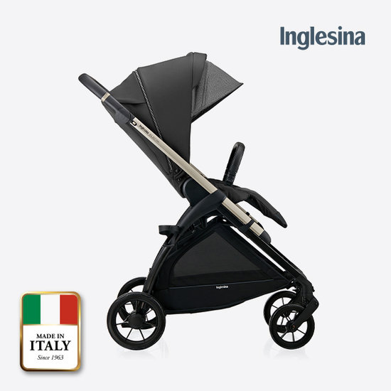 잉글레시나 일렉타 프리미엄 절충형 유모차 (어퍼 블랙)_이미지