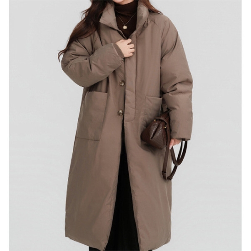 기타 패션시그널루즈핏 아웃빅포켓 롱패딩코트 F070DE_이미지