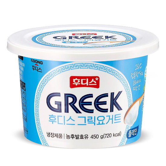 일동후디스 후디스 그릭요거트 플레인 450g (8개)_이미지