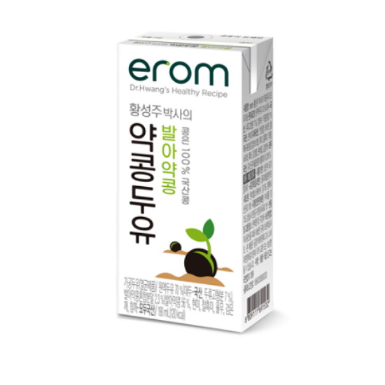 이롬 황성주 발아약콩 두유 190ml (40개)_이미지