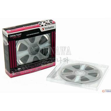 버바팀 DVD-RW 1.4GB 2x 쥬얼 3장 미니 Movie_이미지