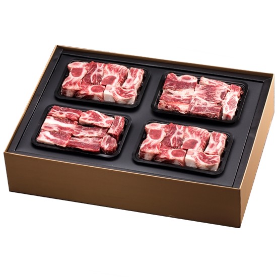 영주농협파머스마켓 영주한우 정성드림 찜갈비세트 2호 2.4kg (1개)