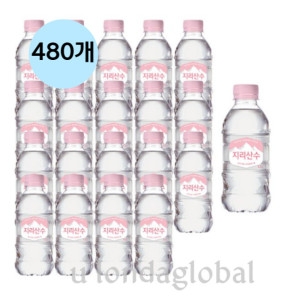 아워홈 지리산수 핑크 에디션 330ml (480개)