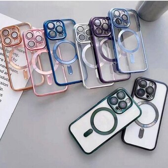 아이폰<b>13</b> <b>미니</b> DC 컬러 메탈 <b>맥세이프</b> <b>케이스</b>
