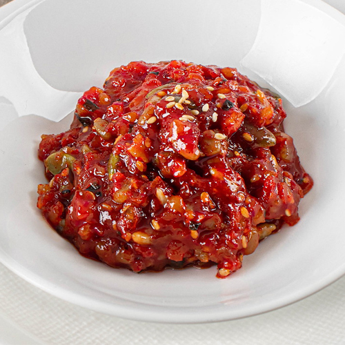 마녀바스켓 밥도둑 비빔낙지젓 1kg + 비빔 오징어젓 1kg (1개)_이미지