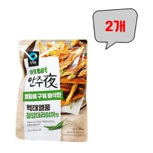 청정원 안주야 먹태열풍 청양데리야끼맛 25g (2개)_이미지