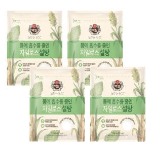 CJ제일제당 백설 자일로스 하얀설탕 1kg (4개)
