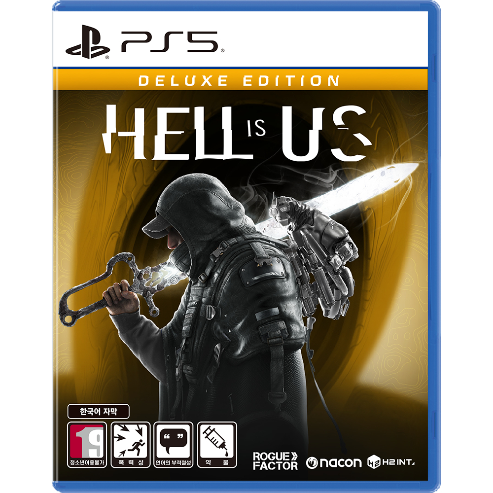  헬 이즈 어스 : 디럭스 에디션 한글판 PS5, 패키지디스크
