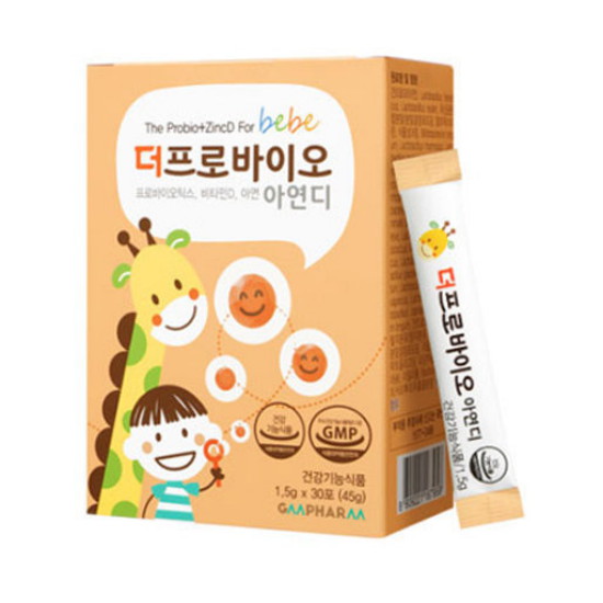 지엠팜 더프로바이오 아연디 30포 (1개)_이미지