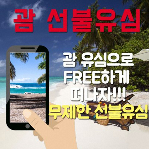 괌 유심 8일 (무제한)