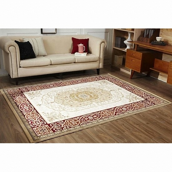 한일카페트 뉴이스파한 레드와인 카페트 (290x200cm)_이미지