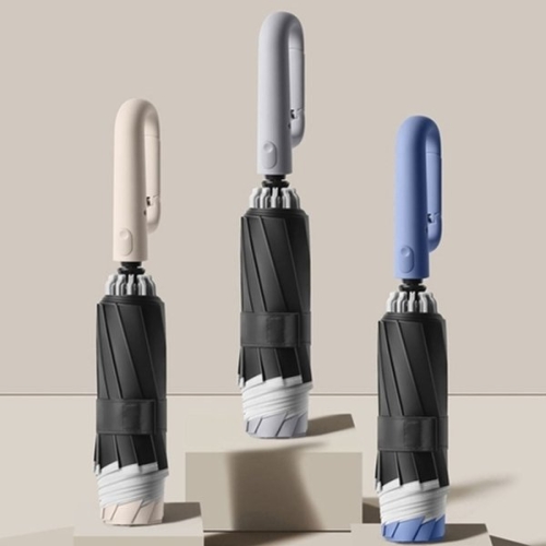 휴대용 버클형 10K 3단 자동 거꾸로 양우산 KYR-WF3B7B9