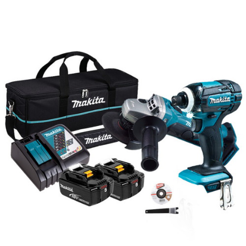 마끼다 DLX2230 충전 콤보세트 (5.0Ah, 배터리 2개)_이미지