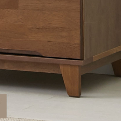 사사가구 시에라 고무나무 원목 5단 서랍장 800_이미지