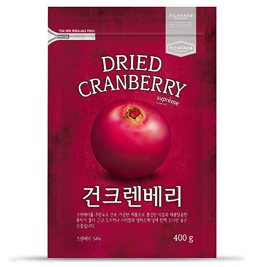리치팜너트 건크렌베리 400g (1개)_이미지
